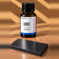 Kit FlashLab test or 18 carats : réactif 18K et pierre de touche
